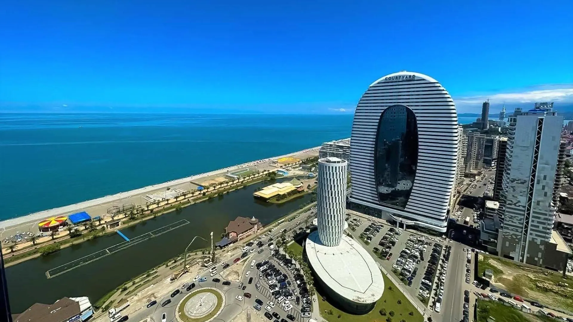 Premium Sea View Aparthotel In Orbi City Batumi Grúzia